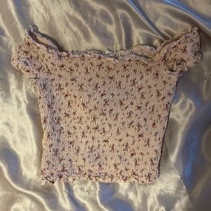 GARAGE FITTED CROP TOP SIZE SMALL